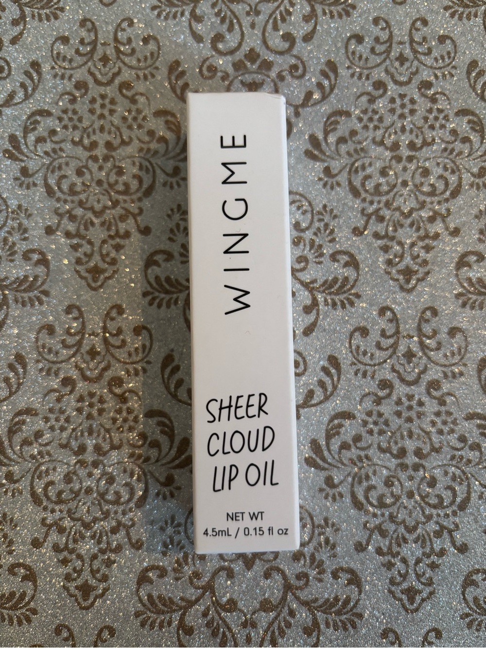 BNIB Sheer Cloud Lip Oil — Clear Hydrating Shine by WINGME